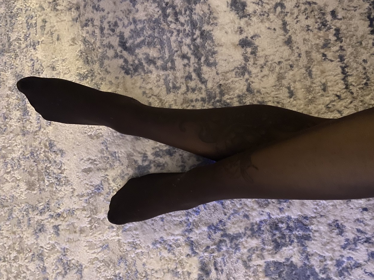 getragene strumpfhose